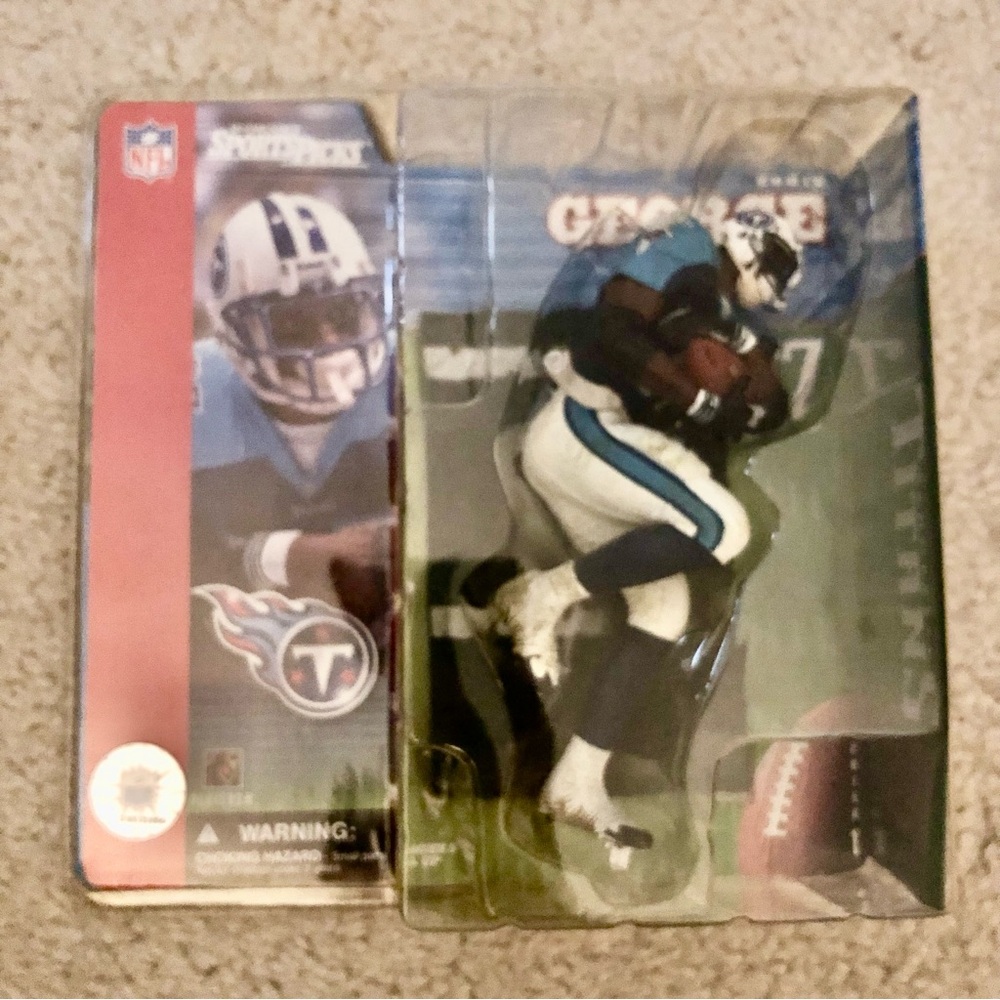 McFarlane SportsPicks NFL Eddie George Tennessee Titans Figure